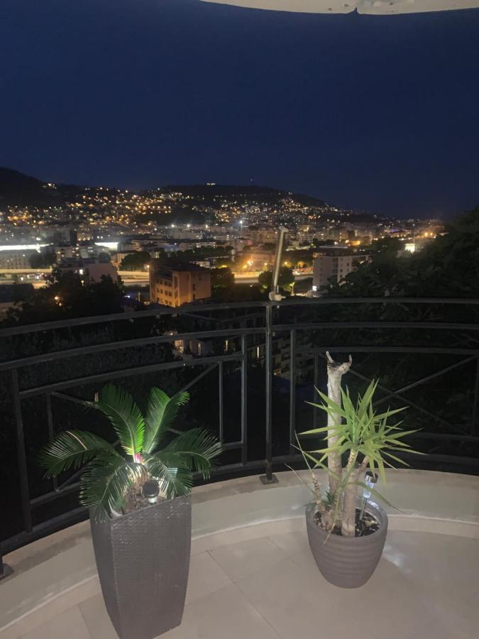 Appartement 02 Vue Panoramique -Wifi- Parking Prive -Nice Exteriör bild